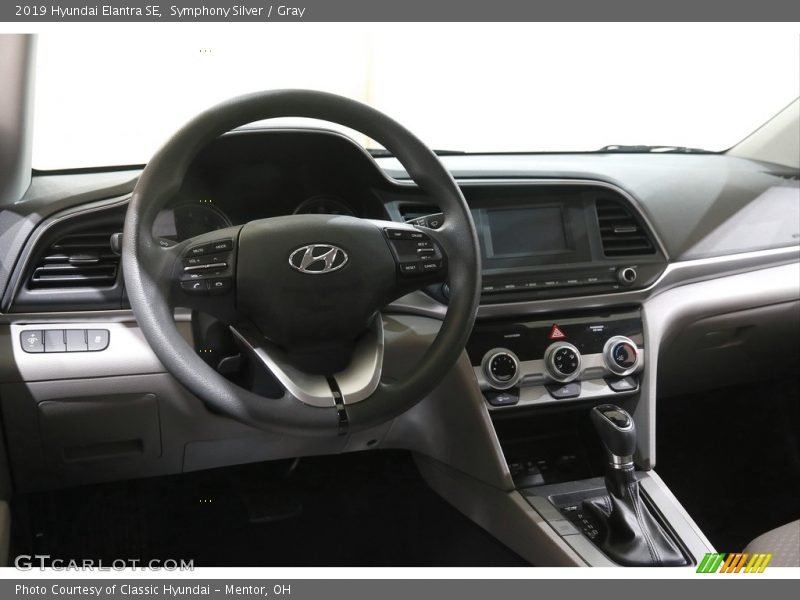 Symphony Silver / Gray 2019 Hyundai Elantra SE