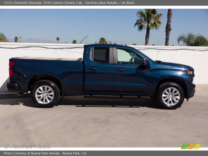  2020 Silverado 1500 Custom Double Cab Northsky Blue Metallic
