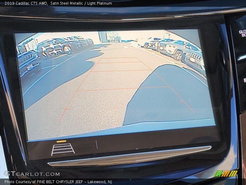 Satin Steel Metallic / Light Platinum 2019 Cadillac CTS AWD