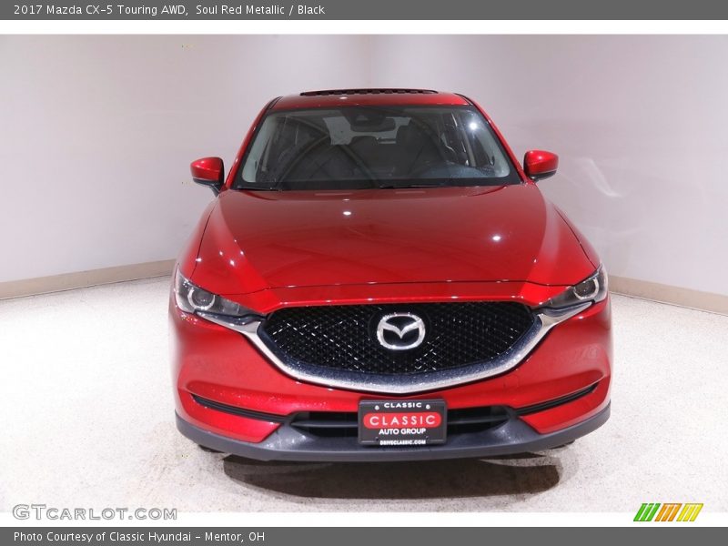Soul Red Metallic / Black 2017 Mazda CX-5 Touring AWD