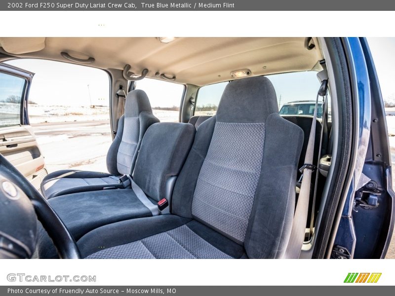 Front Seat of 2002 F250 Super Duty Lariat Crew Cab
