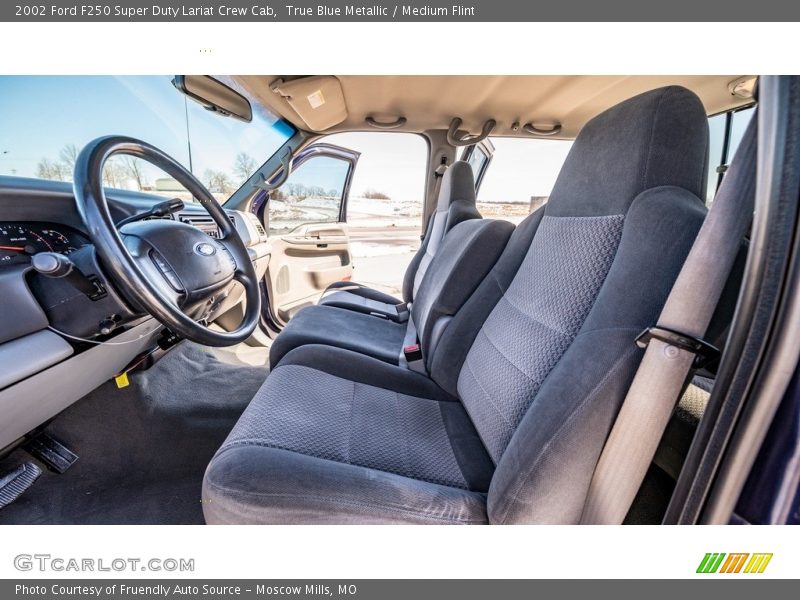 Front Seat of 2002 F250 Super Duty Lariat Crew Cab