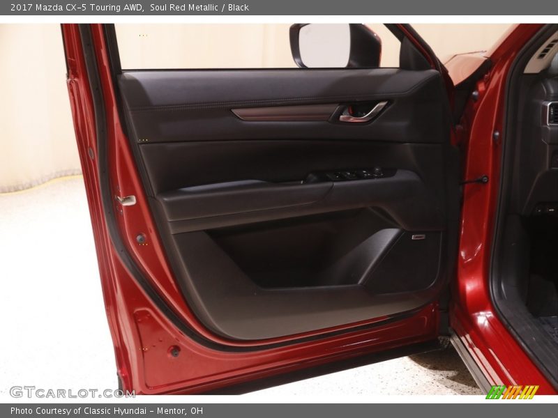 Soul Red Metallic / Black 2017 Mazda CX-5 Touring AWD