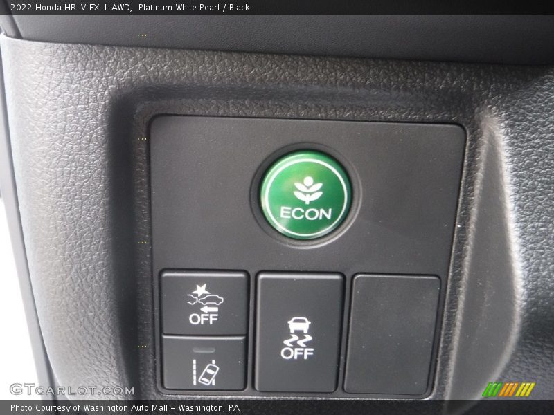 Platinum White Pearl / Black 2022 Honda HR-V EX-L AWD