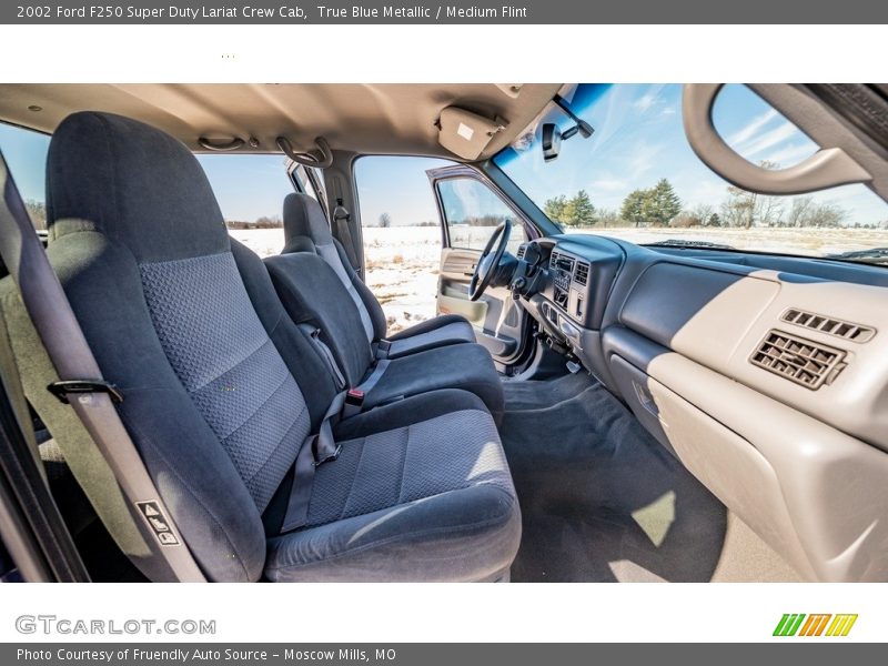 Front Seat of 2002 F250 Super Duty Lariat Crew Cab
