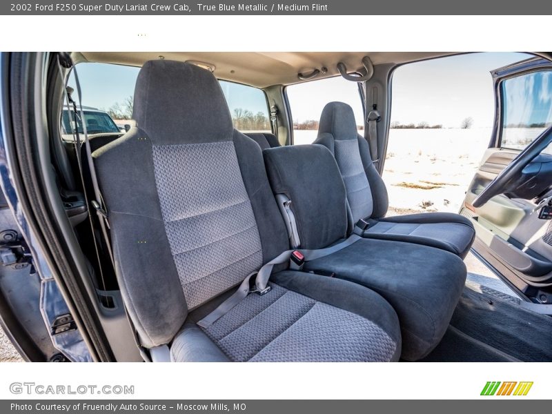 Front Seat of 2002 F250 Super Duty Lariat Crew Cab
