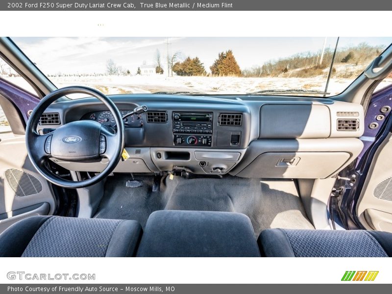Dashboard of 2002 F250 Super Duty Lariat Crew Cab