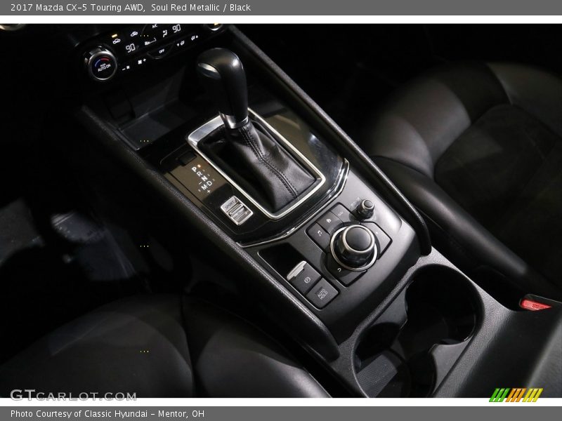 Soul Red Metallic / Black 2017 Mazda CX-5 Touring AWD