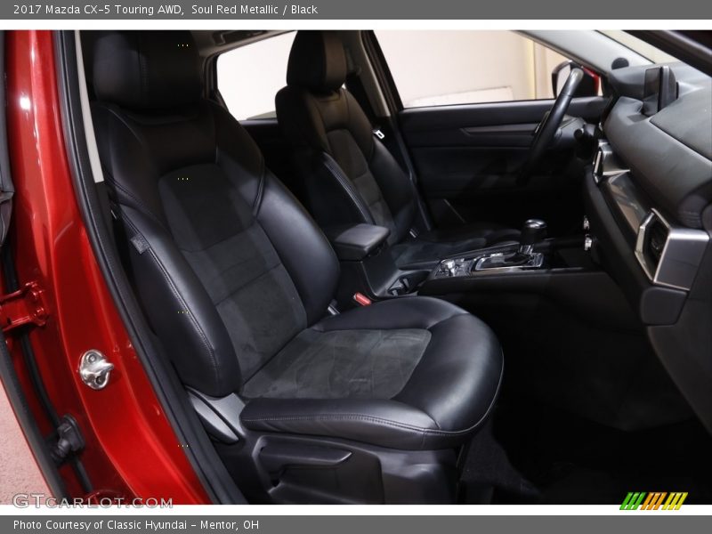 Soul Red Metallic / Black 2017 Mazda CX-5 Touring AWD
