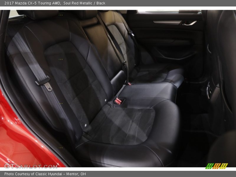 Soul Red Metallic / Black 2017 Mazda CX-5 Touring AWD