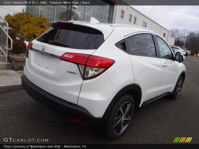 Platinum White Pearl / Black 2022 Honda HR-V EX-L AWD