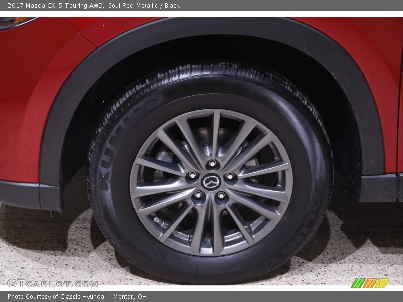 Soul Red Metallic / Black 2017 Mazda CX-5 Touring AWD