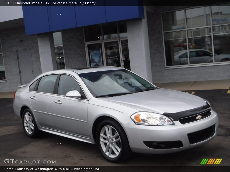 Silver Ice Metallic / Ebony 2012 Chevrolet Impala LTZ