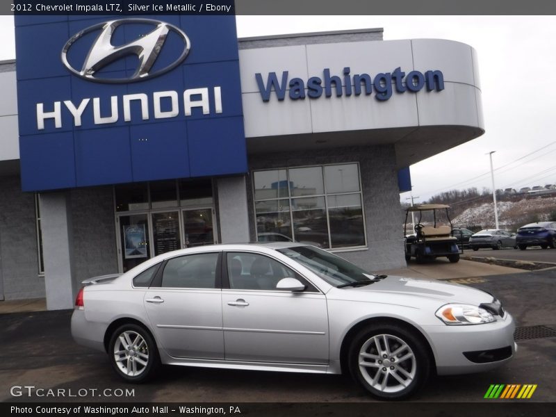 Silver Ice Metallic / Ebony 2012 Chevrolet Impala LTZ