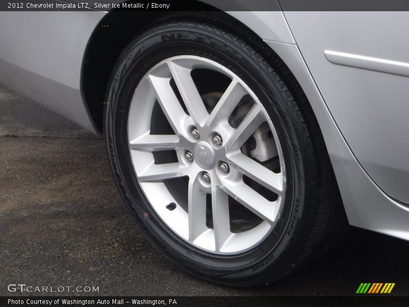 Silver Ice Metallic / Ebony 2012 Chevrolet Impala LTZ