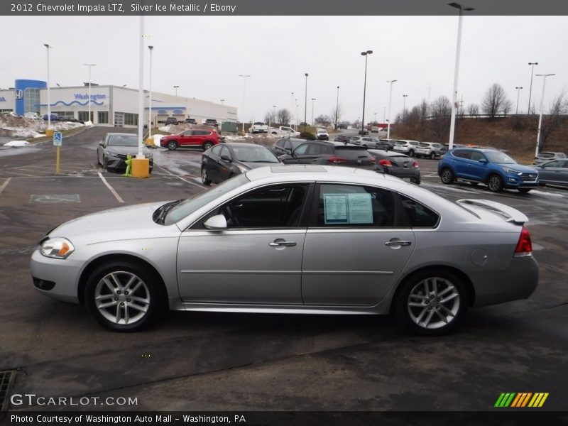 Silver Ice Metallic / Ebony 2012 Chevrolet Impala LTZ