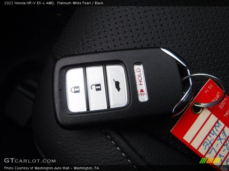 Keys of 2022 HR-V EX-L AWD