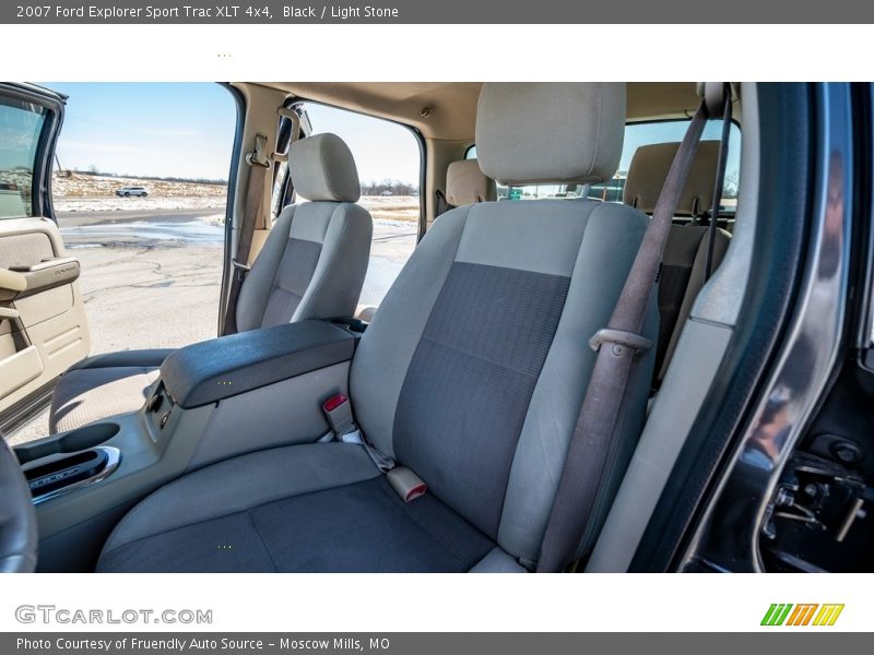 Black / Light Stone 2007 Ford Explorer Sport Trac XLT 4x4