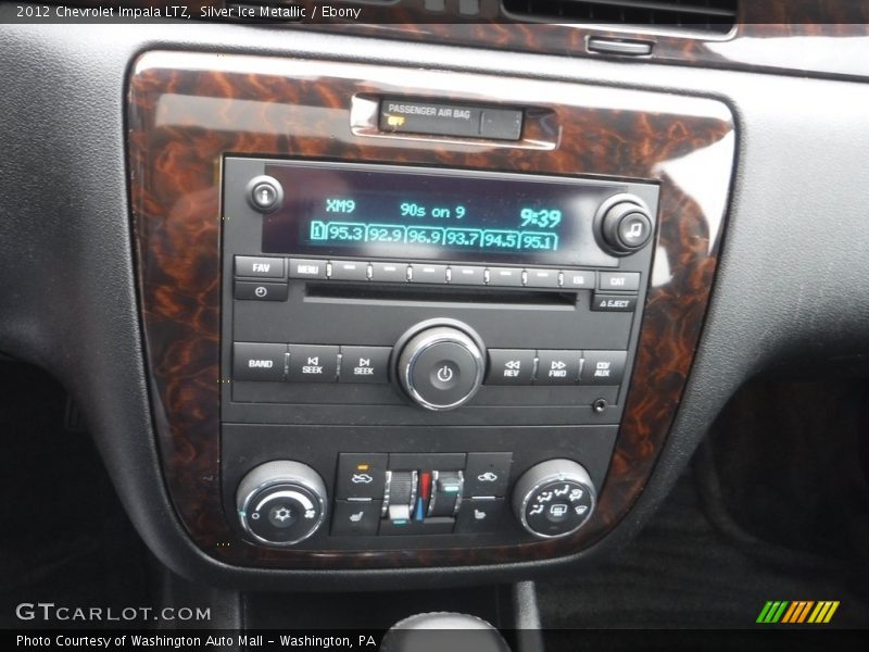 Silver Ice Metallic / Ebony 2012 Chevrolet Impala LTZ