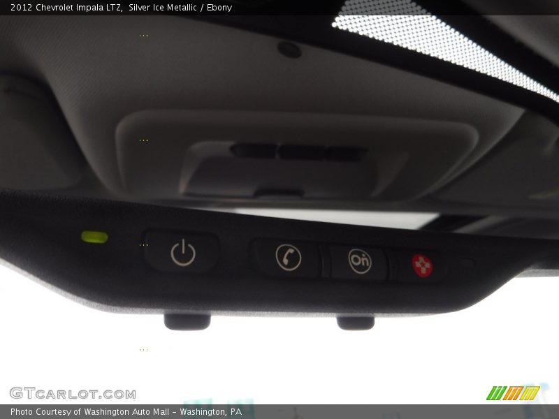 Silver Ice Metallic / Ebony 2012 Chevrolet Impala LTZ