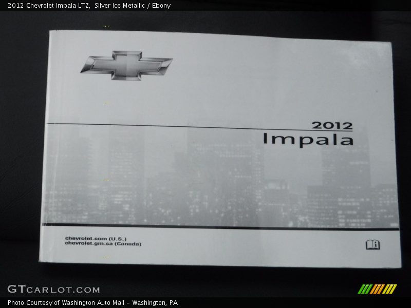 Silver Ice Metallic / Ebony 2012 Chevrolet Impala LTZ