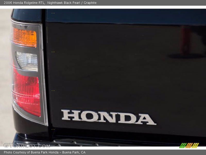 Nighthawk Black Pearl / Graphite 2006 Honda Ridgeline RTL