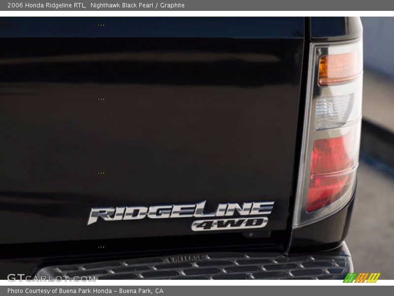 Nighthawk Black Pearl / Graphite 2006 Honda Ridgeline RTL