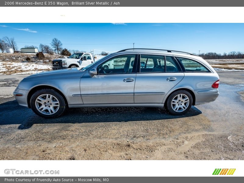 Brilliant Silver Metallic / Ash 2006 Mercedes-Benz E 350 Wagon