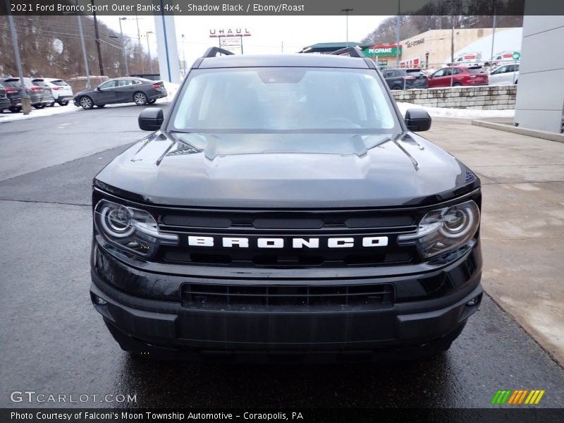 Shadow Black / Ebony/Roast 2021 Ford Bronco Sport Outer Banks 4x4