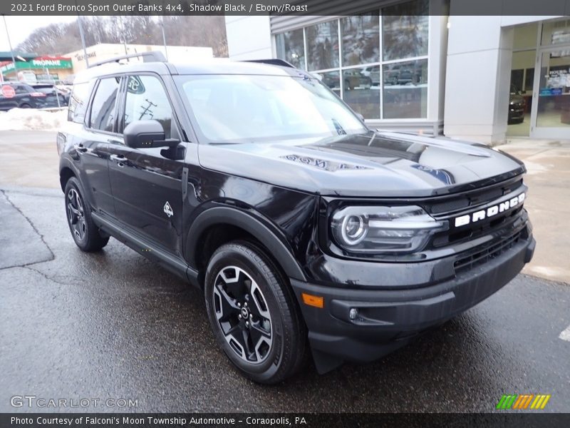 Shadow Black / Ebony/Roast 2021 Ford Bronco Sport Outer Banks 4x4