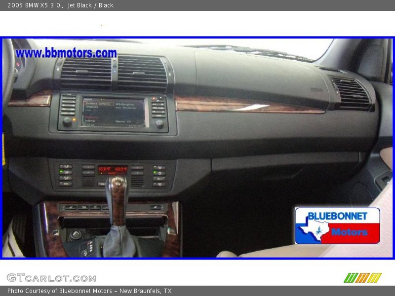 Jet Black / Black 2005 BMW X5 3.0i