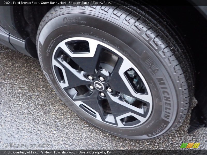 Shadow Black / Ebony/Roast 2021 Ford Bronco Sport Outer Banks 4x4