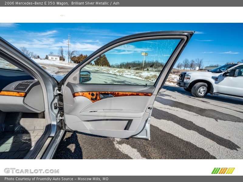 Brilliant Silver Metallic / Ash 2006 Mercedes-Benz E 350 Wagon