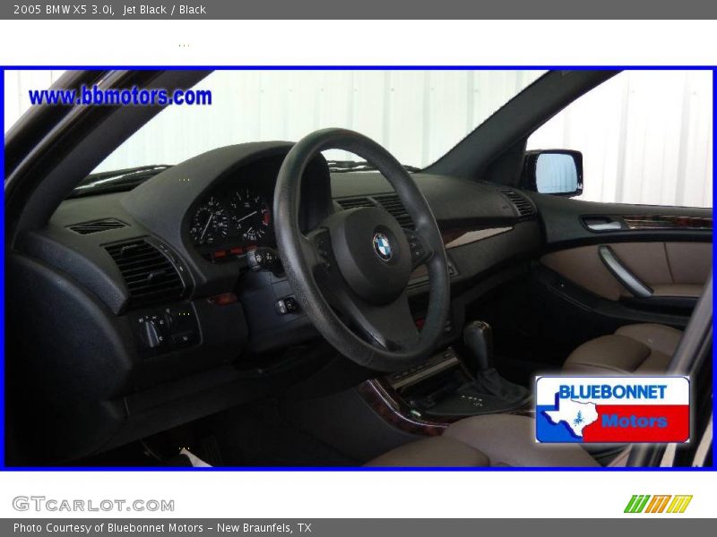 Jet Black / Black 2005 BMW X5 3.0i