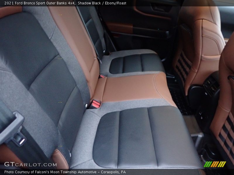 Rear Seat of 2021 Bronco Sport Outer Banks 4x4