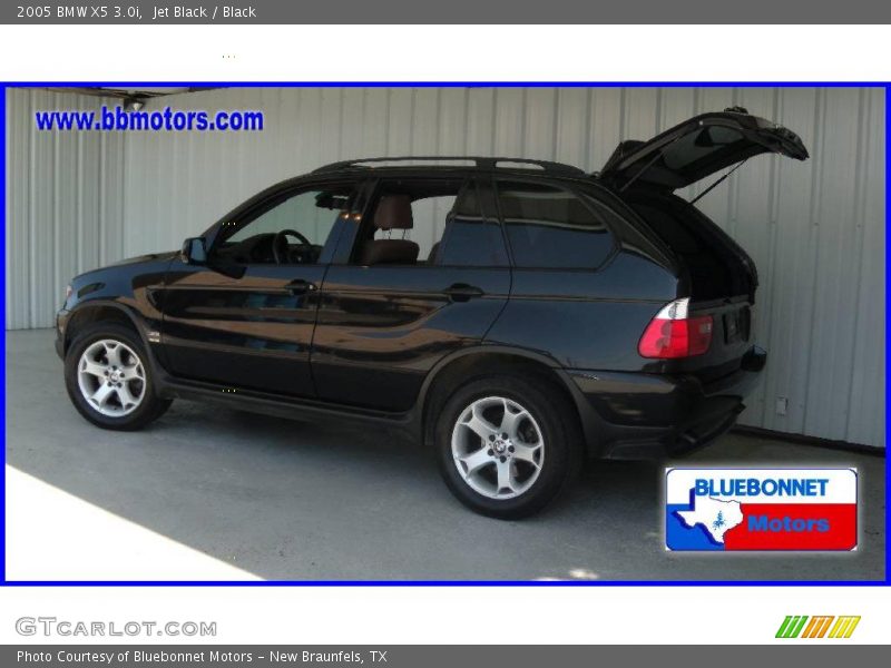 Jet Black / Black 2005 BMW X5 3.0i