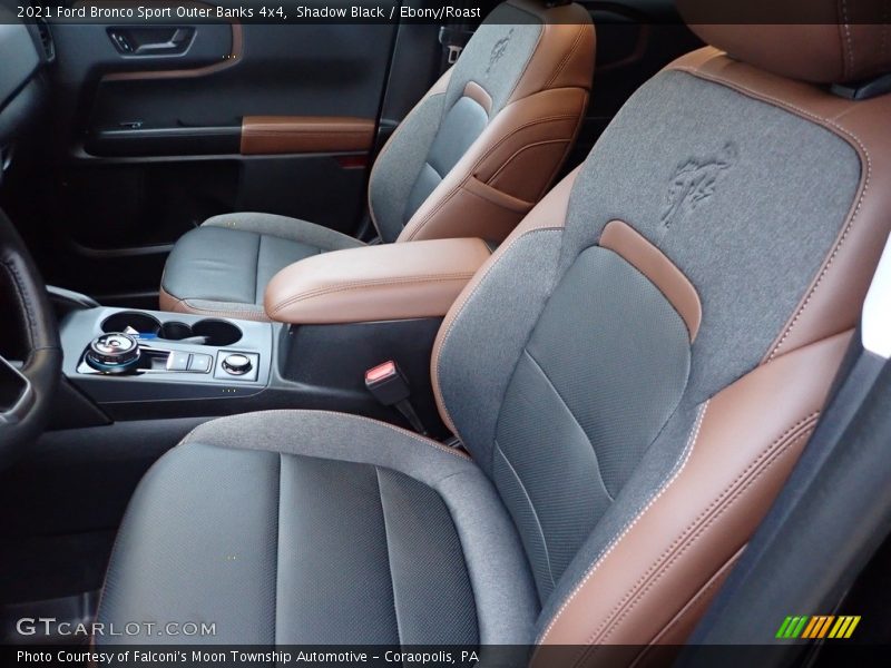 Front Seat of 2021 Bronco Sport Outer Banks 4x4