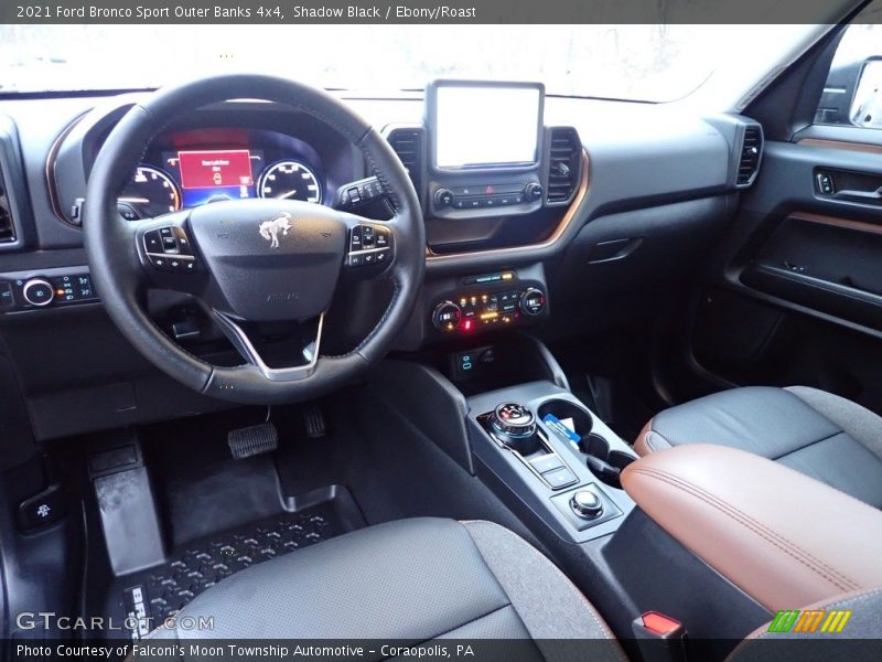 Dashboard of 2021 Bronco Sport Outer Banks 4x4