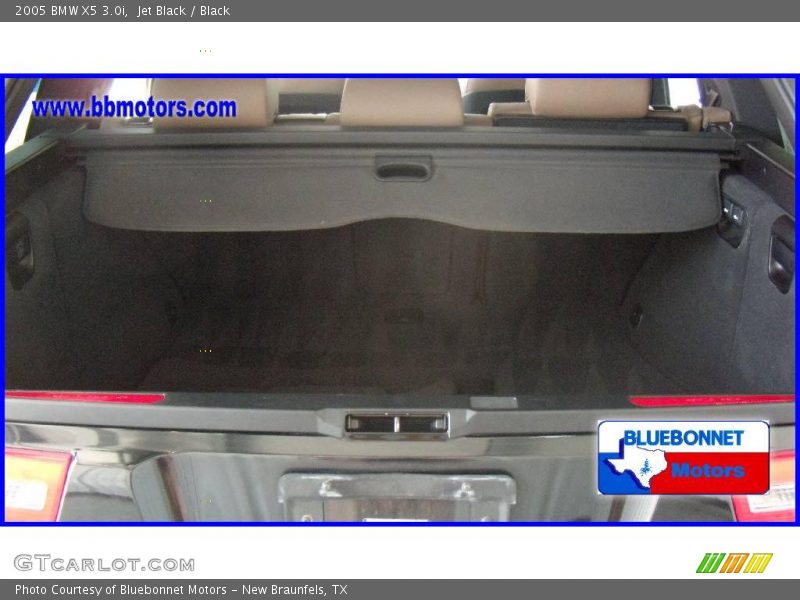 Jet Black / Black 2005 BMW X5 3.0i
