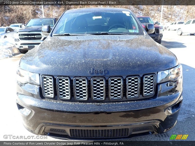 Diamond Black Crystal Pearl / Black 2022 Jeep Grand Cherokee Laredo X 4x4