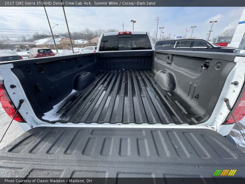 Summit White / Cocoa/­Dark Sand 2017 GMC Sierra 3500HD Denali Crew Cab 4x4