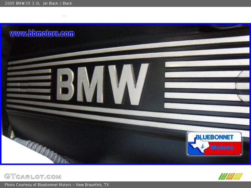 Jet Black / Black 2005 BMW X5 3.0i