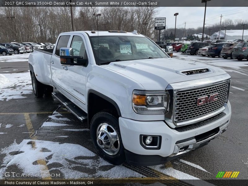  2017 Sierra 3500HD Denali Crew Cab 4x4 Summit White