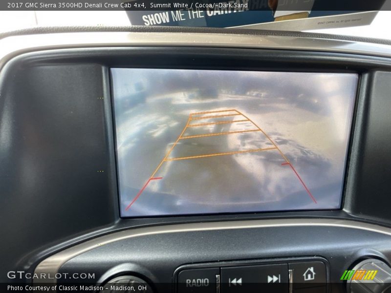 Summit White / Cocoa/­Dark Sand 2017 GMC Sierra 3500HD Denali Crew Cab 4x4