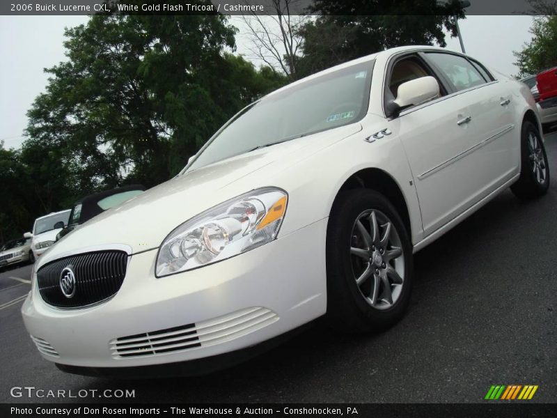 White Gold Flash Tricoat / Cashmere 2006 Buick Lucerne CXL