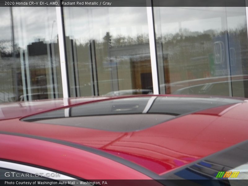 Radiant Red Metallic / Gray 2020 Honda CR-V EX-L AWD