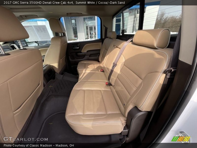 Summit White / Cocoa/­Dark Sand 2017 GMC Sierra 3500HD Denali Crew Cab 4x4