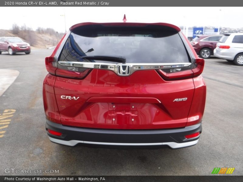 Radiant Red Metallic / Gray 2020 Honda CR-V EX-L AWD