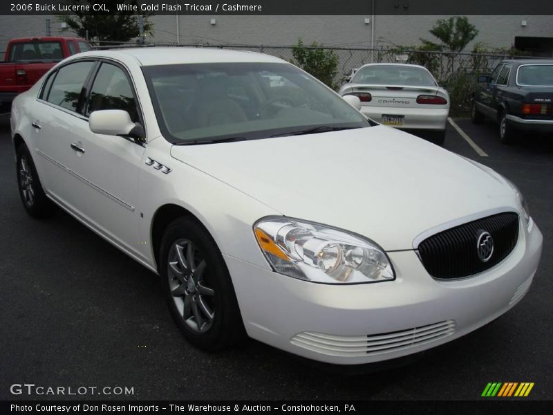White Gold Flash Tricoat / Cashmere 2006 Buick Lucerne CXL