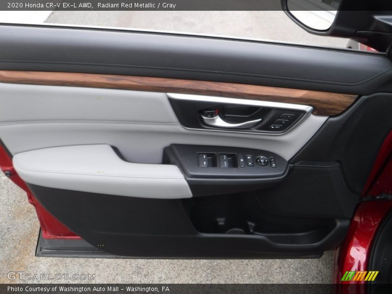 Radiant Red Metallic / Gray 2020 Honda CR-V EX-L AWD
